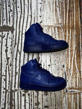 Wos SZ 7.5: 2014 Nike Air Force 1 Premium QS 'Fashion Week' Paris: 704010-400